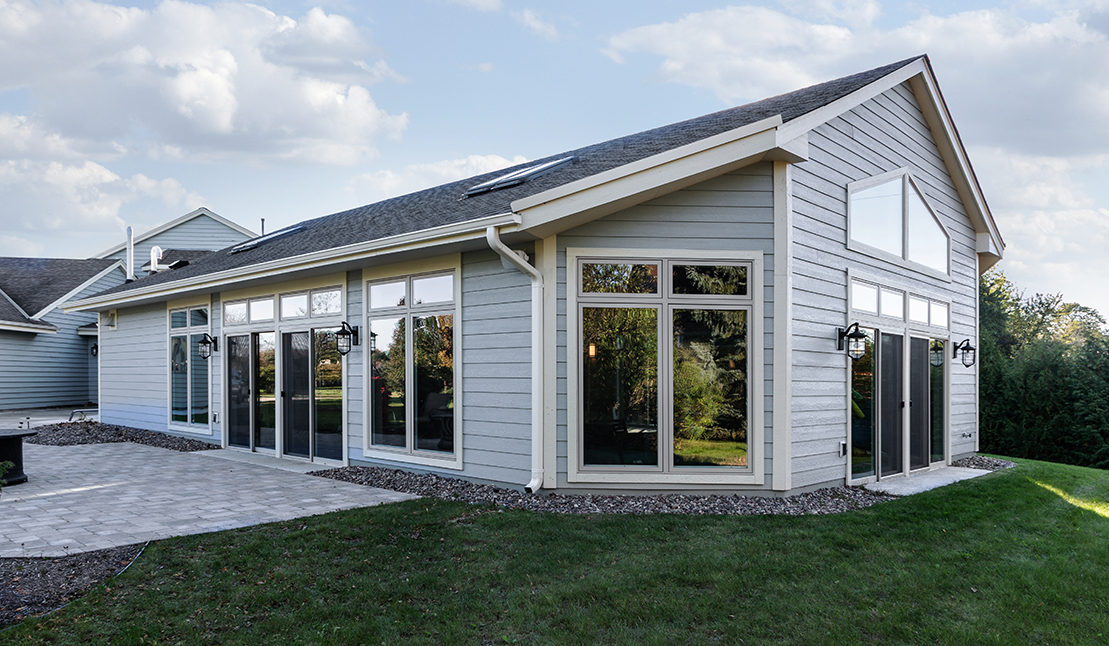 Exterior of pool enclosure in Brookfield