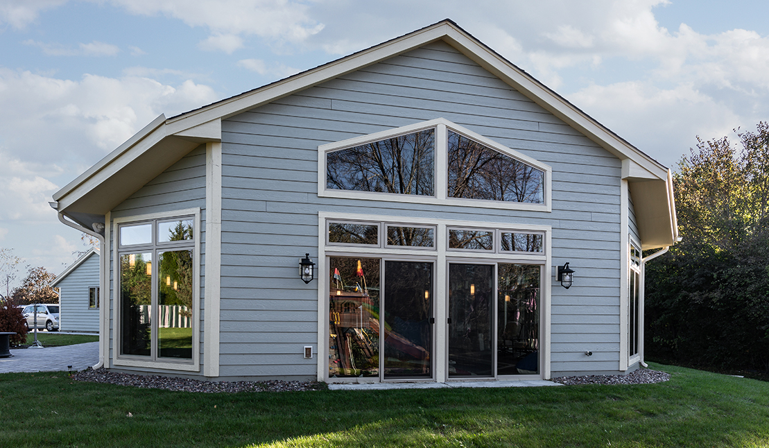 Exterior of pool enclosure in Brookfield