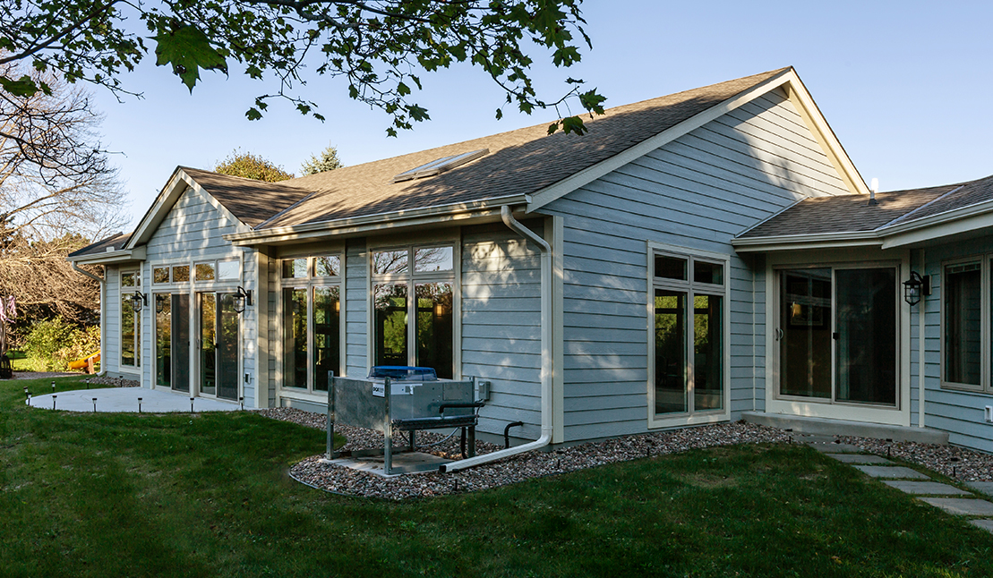 Exterior of pool enclosure in Brookfield