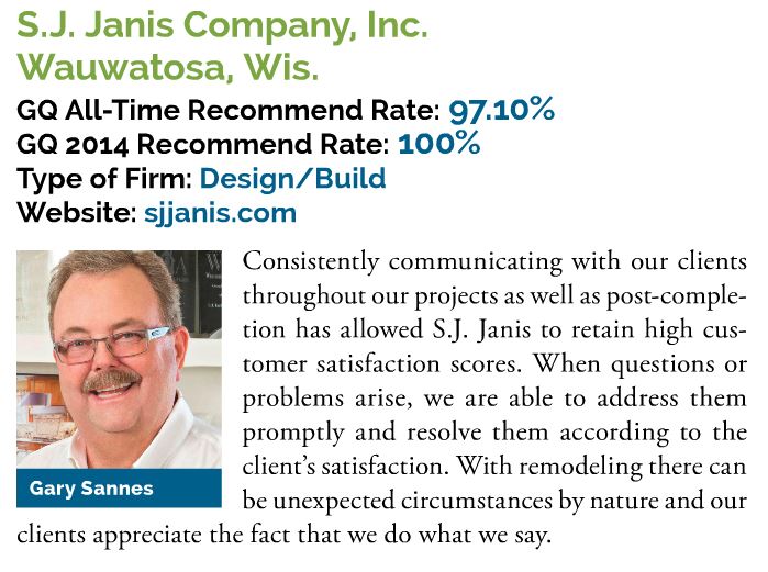 National Remodelers - S.J. Janis Company 