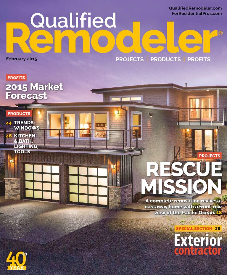 Qualified Remodeler Cover photo magazine