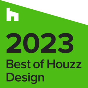 Graphic from Houzz that reads "2023 Best of House Design"
