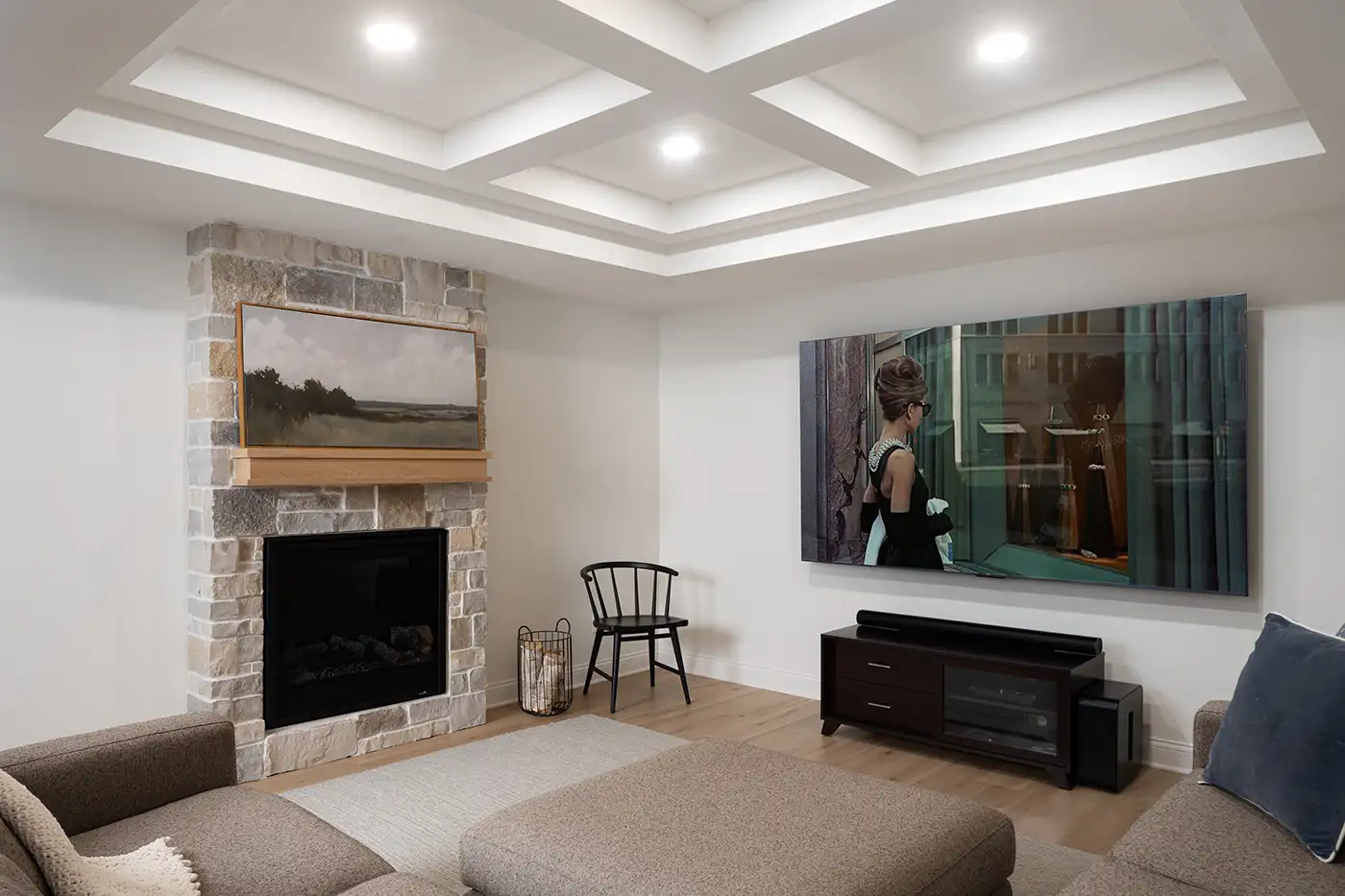Pewaukee Basement & Home Office Remodel